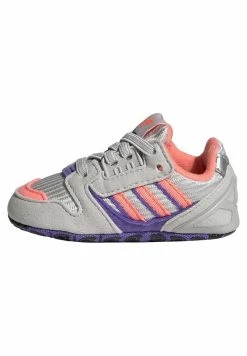 Adidas Originals ZX 8000 - Trainers - Grey One/acid Red/purple Rush