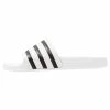 Adidas Originals ADILETTE UNISEX - Mules - White/black