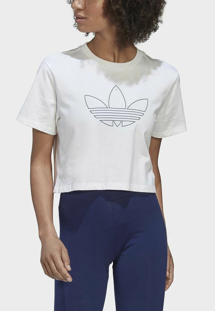 Adidas Originals Print T-shirt - White 4 Adidas Originals Print T-shirt - White - Image 4