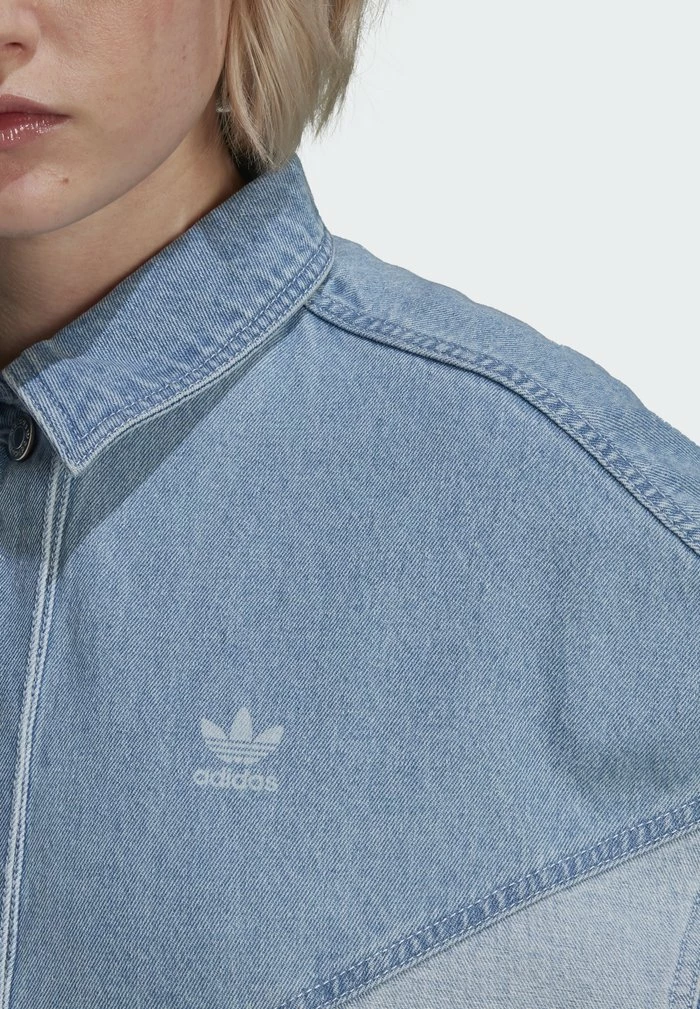 Adidas Originals DENIM JACKET - Denim Jacket - Clear Blue 5 Adidas Originals DENIM JACKET - Denim Jacket - Clear Blue - Image 5