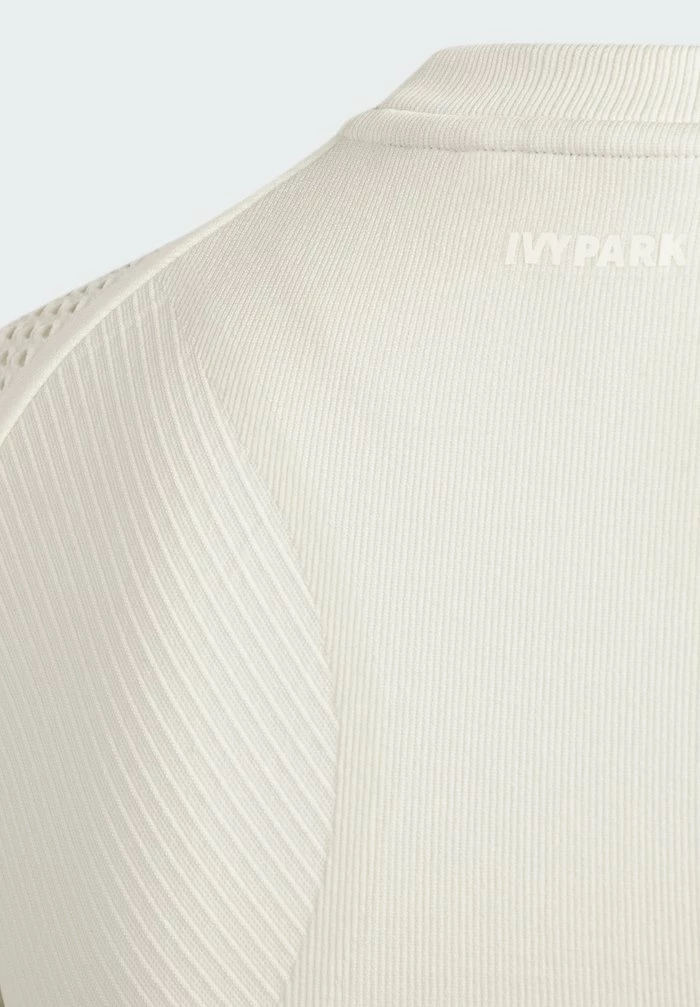 Adidas Originals IVY PARK SEAMLESS CROP TOP - Top - White 6 Adidas Originals IVY PARK SEAMLESS CROP TOP - Top - White - Image 6
