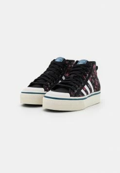 Adidas Originals NIZZA PLATFORM MID - High-top Trainers - Core Black/footwear White/off White 8 Adidas Originals NIZZA PLATFORM MID - High-top Trainers - Core Black/footwear White/off White -Adidas Originals Shop 23d5c19dcd774f539866d20ccf5bc045