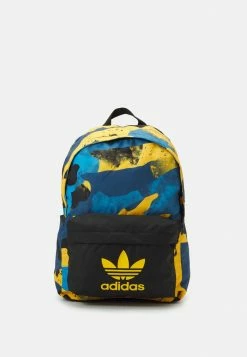 Adidas Originals CAMO - Rucksack - Collegiate Gold Pulse Blue Steel