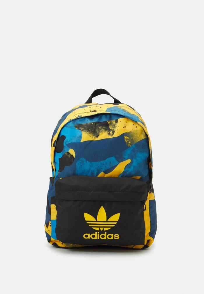 Adidas Originals CAMO - Rucksack - Collegiate Gold Pulse Blue Steel 1 Adidas Originals CAMO - Rucksack - Collegiate Gold Pulse Blue Steel