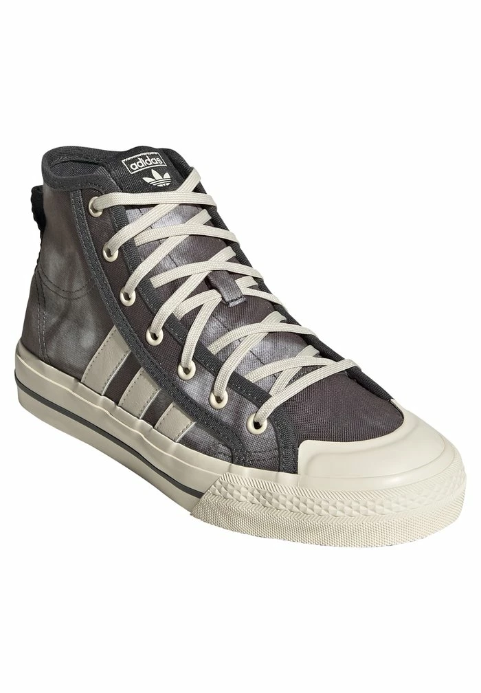 Adidas Originals NIZZA - High-top Trainers - Off White/ftwr White/chalk White 2 Adidas Originals NIZZA - High-top Trainers - Off White/ftwr White/chalk White - Image 2