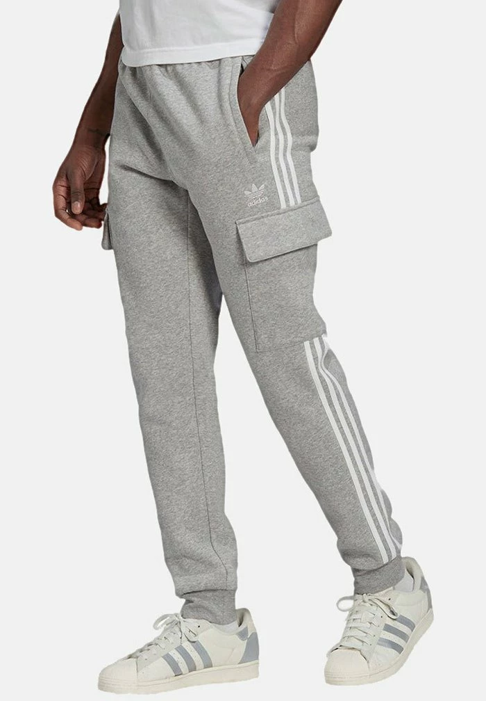 Adidas Originals Cargo Trousers - Light Grey 1 Adidas Originals Cargo Trousers - Light Grey