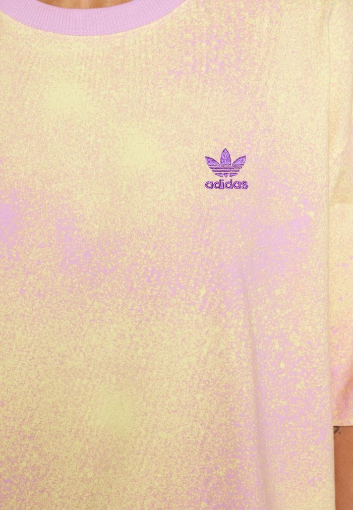 Adidas Originals TEE - Print T-shirt - Bliss Lilac/almost Yellow 5 Adidas Originals TEE - Print T-shirt - Bliss Lilac/almost Yellow - Image 5