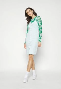 Adidas Originals ALWAYS ORIGINAL LACED STRAP - Jersey Dress - Almost Blue -Adidas Originals Shop 254c774f560f4097a059f4850ad8668b