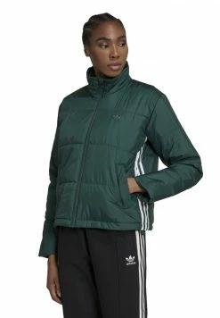 Adidas Originals SHORT PUFFER - Winter Jacket - Mineral Green