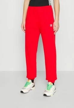 Adidas Originals ADICOLOR ESSENTIALS FLEECE - Tracksuit Bottoms - Vivid Red