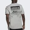 Adidas Originals TEE - Print T-shirt - Grey