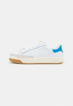 Adidas Originals ROD LAVER UNISEX - Trainers - Footwear White/blue Rush