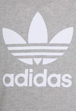 Adidas Originals TREFOIL CREW UNISEX - Sweatshirt - Medium Grey Heather/white 5 Adidas Originals TREFOIL CREW UNISEX - Sweatshirt - Medium Grey Heather/white -Adidas Originals Shop 28953ec47d0f4d70ac958c80838fd030