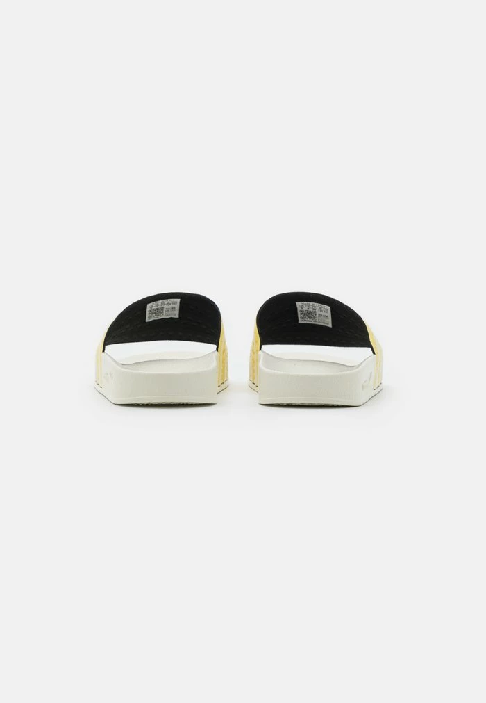 Adidas Originals ADILETTE - Mules - Almost Yellow/cloud White/off White 4 Adidas Originals ADILETTE - Mules - Almost Yellow/cloud White/off White - Image 4