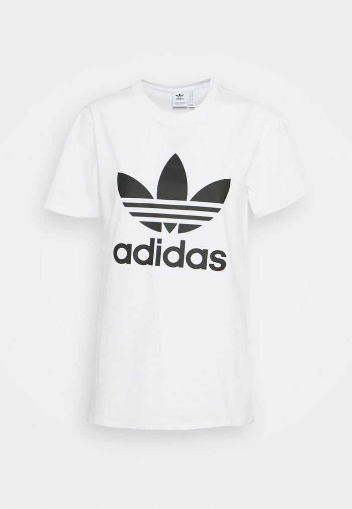 Adidas Originals TREFOIL TEE - Print T-shirt - White 5 Adidas Originals TREFOIL TEE - Print T-shirt - White - Image 5