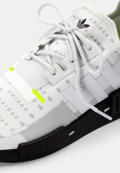 Adidas Originals NMD_R1 UNISEX - Trainers - White/crystal White/team Solar Yellow -Adidas Originals Shop 29f5c4d65cc94bcf8f66442cedd449ab