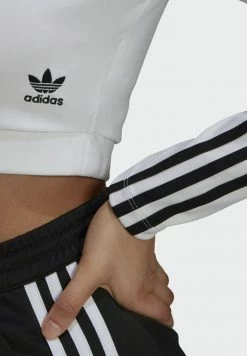 Adidas Originals LONG SLEEVE - Long Sleeved Top - White -Adidas Originals Shop 2a8851fad5874601bbcc4e23a8bf1599