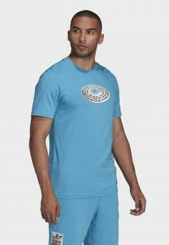 Adidas Originals Print T-shirt - Blue 13 Adidas Originals Print T-shirt - Blue -Adidas Originals Shop 2a94112c775f426f976d9e3d7540a9b4