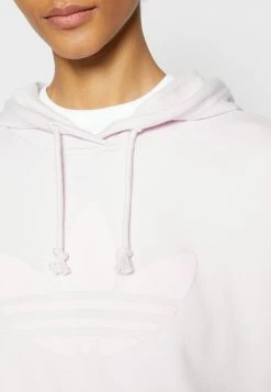 Adidas Originals CROPPED HOODIE - Sweatshirt - Almost Pink -Adidas Originals Shop 2aaf11251c51458594edf7ef62932dec