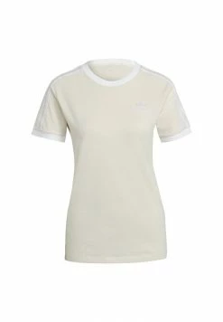 Adidas Originals 3 STRIPES TEE - Print T-shirt - White -Adidas Originals Shop 2b4eb53f1fa4419388d18721ec0c4046