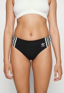 Adidas Originals WIDE SIDE THONG - Thong - Black