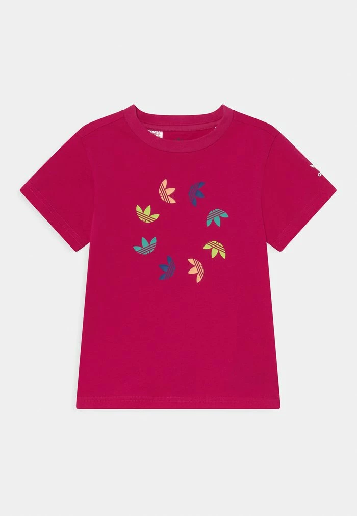 Adidas Originals TEE UNISEX - Print T-shirt - Bold Pink 1 Adidas Originals TEE UNISEX - Print T-shirt - Bold Pink