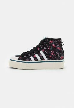 Adidas Originals NIZZA PLATFORM MID - High-top Trainers - Core Black/footwear White/off White 7 Adidas Originals NIZZA PLATFORM MID - High-top Trainers - Core Black/footwear White/off White -Adidas Originals Shop 2bd95a194ef94db7adb685b05c16ef4e
