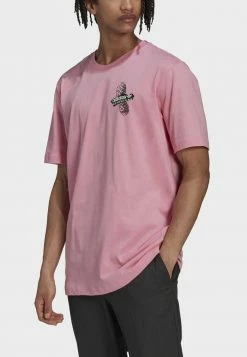 Adidas Originals TRAIL TEE - Print T-shirt - Pink -Adidas Originals Shop 2c10f9f58ac046c1bdf753b572eadad2