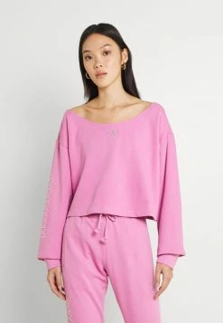 Adidas Originals SLOUCHY CREW - Sweatshirt - Bliss Orchid