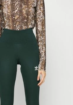 Adidas Originals TIGHTS - Leggings - Trousers - Mineral Green -Adidas Originals Shop 2c379031ed7841d1af2aab738edfc075