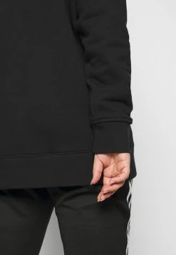 Adidas Originals CREW - Sweatshirt - Black/white -Adidas Originals Shop 2c3b91f9aa23424ca2239663738c8732