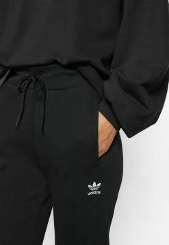 Adidas Originals ADICOLOR ESSENTIALS SLIM - Tracksuit Bottoms - Black -Adidas Originals Shop 2cced889dc2c4eee97960f78c4f1cdf0