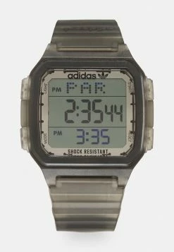 Adidas Originals DIGITAL ONE UNISEX - Digital Watch - Transparent Grey