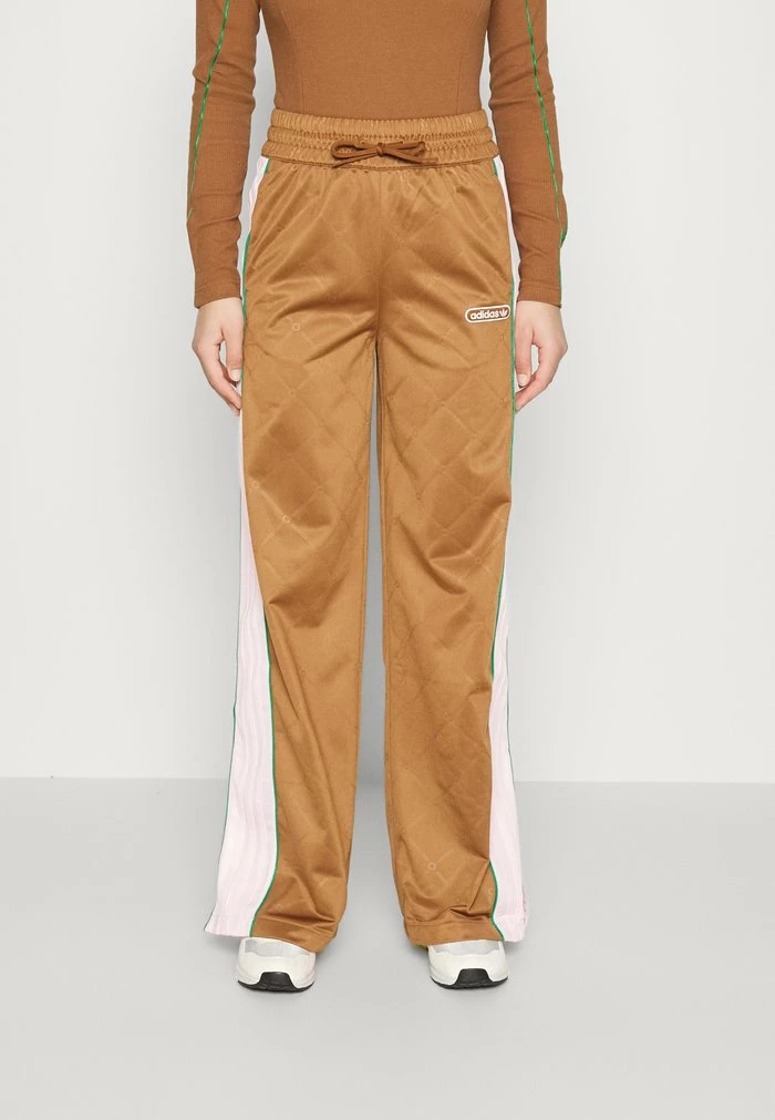 Adidas Originals TRACK PANTS - Tracksuit Bottoms - Wild Brown/clear Pink 1 Adidas Originals TRACK PANTS - Tracksuit Bottoms - Wild Brown/clear Pink