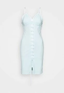 Adidas Originals ALWAYS ORIGINAL LACED STRAP - Jersey Dress - Almost Blue -Adidas Originals Shop 2d68d99021b840d48c8cabc8cde5b950