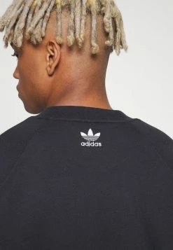 Adidas Originals ESS CREW - Sweatshirt - Black -Adidas Originals Shop 2d7d6f708daf423b898d7b673a534be3