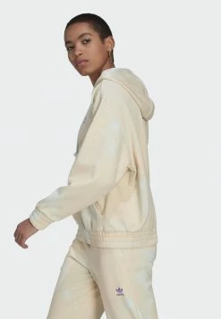 Adidas Originals ALLOVER PRINTED FULL ZIP - Hoodie - Blue -Adidas Originals Shop 2e276f2425b449b292fb438a863862cf