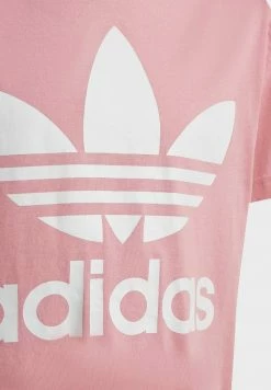 Adidas Originals TREFOIL TEE UNISEX - Print T-shirt - Pink -Adidas Originals Shop 2e4719e0343741c5b1bb45ba75cca5cf