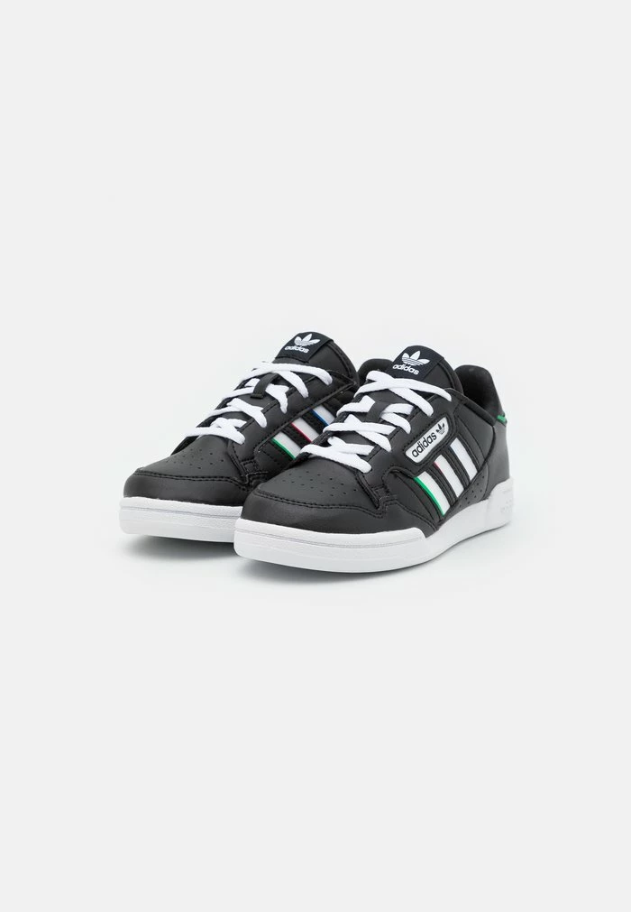 Adidas Originals CONTINENTAL 80 STRIPES UNISEX - Trainers - Core Black/footwear White/vivid Red 2 Adidas Originals CONTINENTAL 80 STRIPES UNISEX - Trainers - Core Black/footwear White/vivid Red - Image 2
