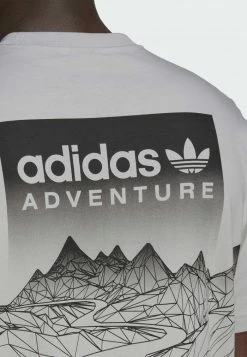 Adidas Originals TEE - Print T-shirt - Grey -Adidas Originals Shop 2ed768a3efcc4eb3beae3d56d14d7ca8