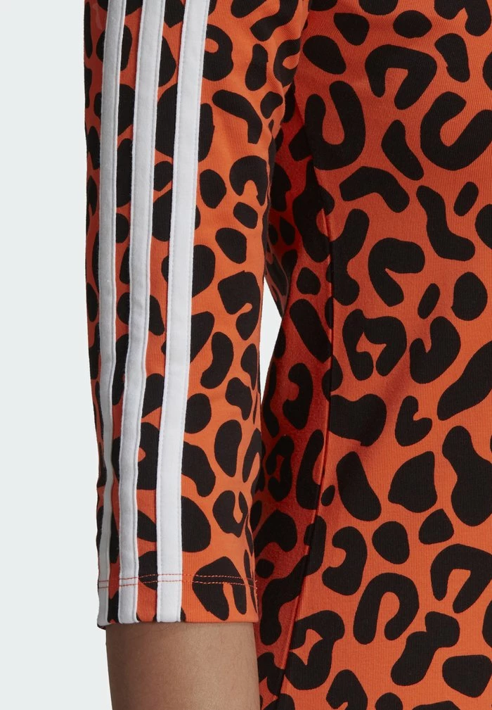 Adidas Originals RICH MNISI - Jersey Dress - True Orange/black 6 Adidas Originals RICH MNISI - Jersey Dress - True Orange/black - Image 6