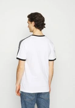Adidas Originals STRIPES TEE UNISEX - Print T-shirt - White -Adidas Originals Shop 2f740940dd694687a946f596e6e4a365