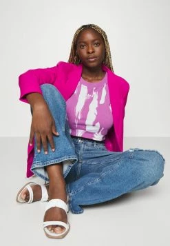 Adidas Originals THEBE MAGUGU TANK - Top - Semi Pulse Lilac/white -Adidas Originals Shop 3058c01b4ede44e5a45cc527af4800fe