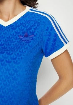 Adidas Originals MONOGRAM TEE 70S PACK - Print T-shirt - Bluebird -Adidas Originals Shop 307376294b064c60b476c2dc3f649b65