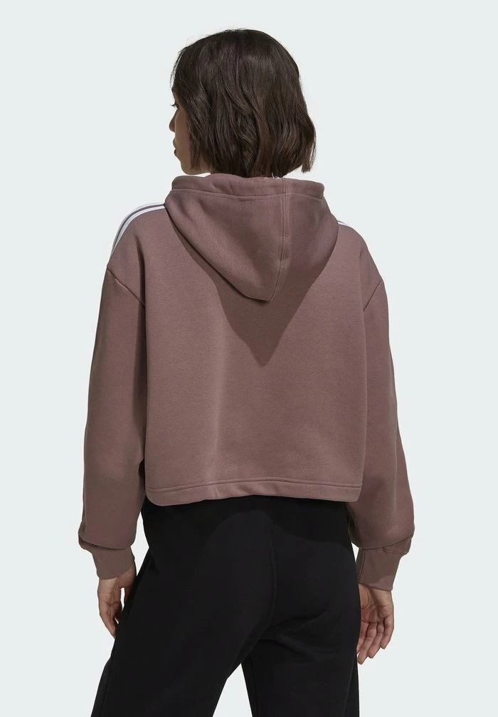 Adidas Originals ADICOLOR CLASSICS CROP - Hoodie - Pink 2 Adidas Originals ADICOLOR CLASSICS CROP - Hoodie - Pink - Image 2