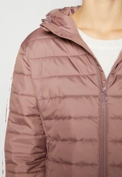 Adidas Originals SLIM PADDED JACKET - Light Jacket - Brown -Adidas Originals Shop 30b1696de9ee464884832454de812c86