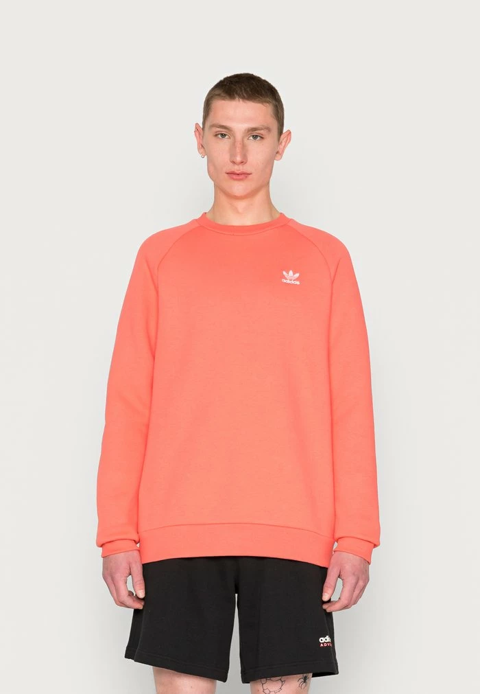 Adidas Originals ESSENTIAL CREW UNISEX - Sweatshirt - Red 1 Adidas Originals ESSENTIAL CREW UNISEX - Sweatshirt - Red