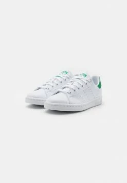 Adidas Originals STAN SMITH UNISEX - Trainers - Footwear White/green -Adidas Originals Shop 32deea0de9b14ca188f44ddc70e29a62