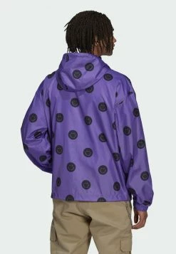 Adidas Originals ALLOVER - Windbreaker - Purple -Adidas Originals Shop 32f2c5f53a7c4f19b519c51cde8aeb89