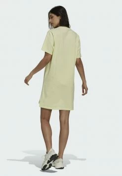 Adidas Originals TENNIS LUXE DRESS ORIGINALS - Jersey Dress - Haze Yellow -Adidas Originals Shop 3334a2fc451e416799565708069d1544